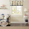Breebe Printed Valance Navy 50x18' In Multi