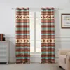 Breebe Red Rock Window Treatments In Multi