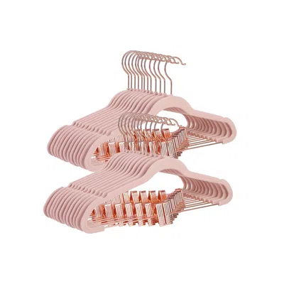 Breebe Rose Gold Colored Hangers