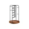 Breebe Rotating Jewellery Stand With A Bottom Tray Ink Black