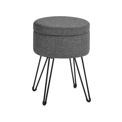 Breebe Round Storage Ottoman