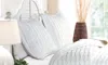 Breebe Ruffled Sham Standard In White