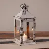Breebe Rustic Recycled Iron Square Candle Lantern