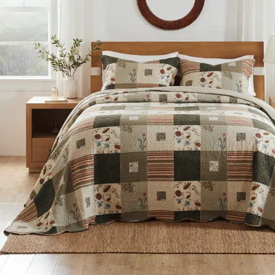 Breebe Sedona Bedspread Set In Multi