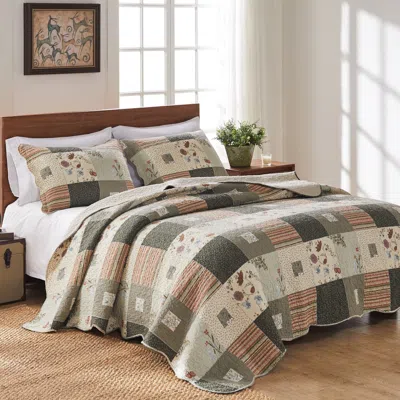 Breebe Sedona Quilt Set 3-piece Full/queen In Multi