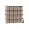 Breebe Set Of 16 Cube Storage Organizer Camel Brown