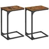 Breebe Set Of 2 C-shaped End Table
