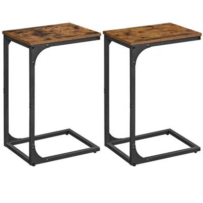 Breebe Set Of 2 C-shaped End Table