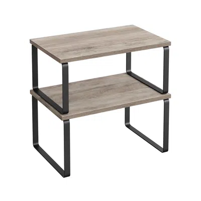 Breebe Set Of 2 Kitchen Counter Shelves