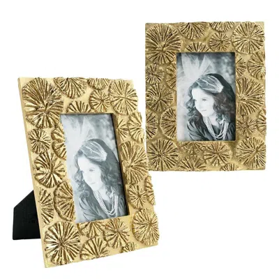 Breebe Set Of 2 Photo Frames 7.5 X 9.5 Inch With 4 X 6 Inch Opening