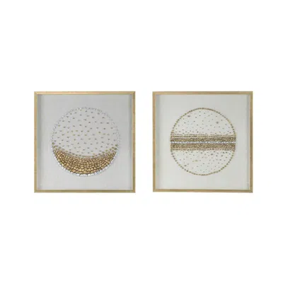 Breebe Set Of 2 Shadow Box Wall Decor 27.6 X 27.6 In Living Room Dining Bedroom Hallway In Neutral