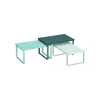 Breebe Set Of 3 Kitchen Counter Shelves In Green