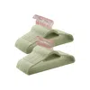 Breebe Set Of 50 Velvet Hangers Pale Green