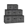 Breebe Set Of 8 Storage Cubes S Ink Black