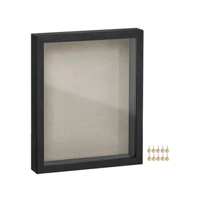 Breebe Shadow Box Frame 15 X 11.9 Inches In Black