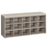 Breebe Shoe Bench With Cushion, Storage Bench With Padded Seat