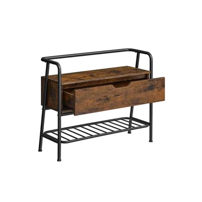 Breebe Shoe Storage Bench With Drawer