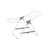 Breebe Small Foldable 2-level Clothes Drying Rack Cloud White