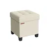 Breebe Small Ottoman Foot Rest With Legs