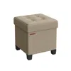 Breebe Small Ottoman Foot Rest With Legs