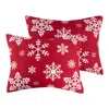 Breebe Snowflakes Sham Standard In Multi