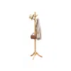 Breebe Solid Wood Coat Rack And Stand In Brown