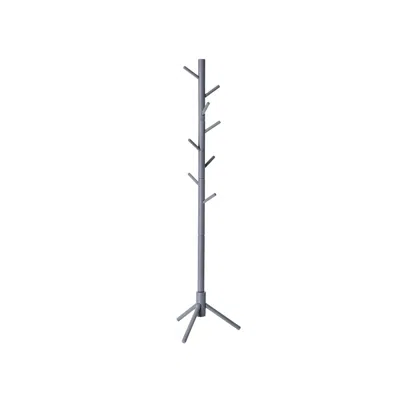 Breebe Solid Wood Coat Rack With 8 Hooks