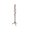 Breebe Solid Wood Coat Rack With 8 Hooks