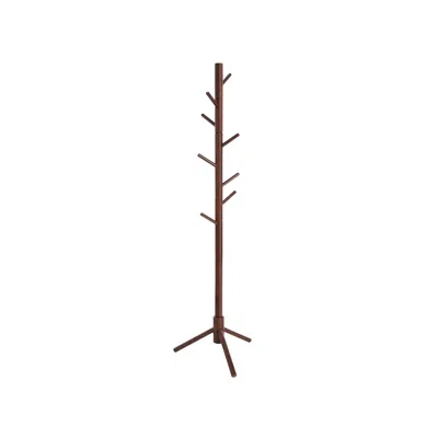Breebe Solid Wood Coat Rack With 8 Hooks