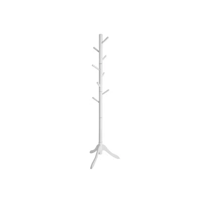 Breebe Solid Wood Coat Rack With 8 Hooks