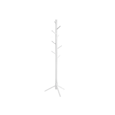 Breebe Solid Wood Coat Rack With 8 Hooks