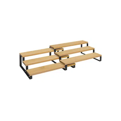 Breebe Spice Rack Natural And Black