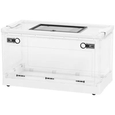 Breebe Stackable Hamster Cage With Front Door And Ventilated Design In White