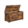 Breebe Storage Chest Rustic Brown