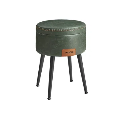 Breebe Storage Ottoman Vanity Stool