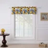 Breebe Sunflower Window Valance In Multi