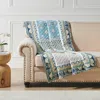 Breebe Thalia Blue Throw In Multi