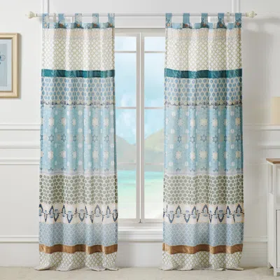 Breebe Thalia Blue Window Treatments