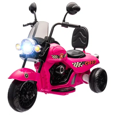 Breebe Toddler Electric Motorcycle With Lights And Sound In Pink