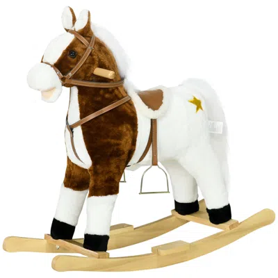 Breebe Toddler Rocking Horse With Saddle - 3-8 Years In Multi