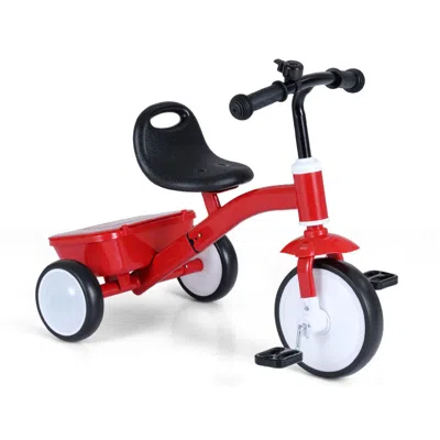 Breebe Toddler Tricycle With Glowing Wheels And 4-level Adjustable Seat In Multi