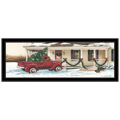 Breebe Trendy Decor 4u Preparing For Christmas Black Wall Art By John Rossini In Multi