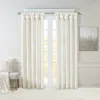 Breebe Twist Tab Lined Window Curtain Panel White 50x84' In White