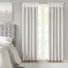 Breebe Twist Tab Total Blackout Window Curtain Panel White 50x84' Blackout In White