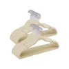Breebe Velvet Hangers 50 Pack, Non-slip Clothes Hangers, With Shoulder Notches, Pants Bar