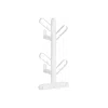 Breebe Wall-mounted Coat Rack With 7 Hooks, Ball Tips In White