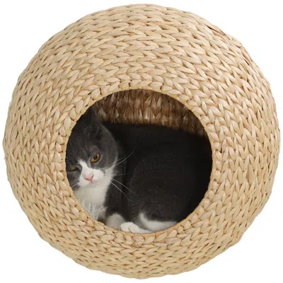 Breebe Wall-mounted Cat House Condo With Soft Washable Cushion Platform In Multi