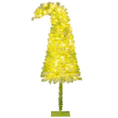 Breebe Whimsical Christmas Tree With Bendable Top And 216/290/366 Branch In Green