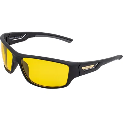 Breed Aquarius Polarized Sunglasses In Black/yellow