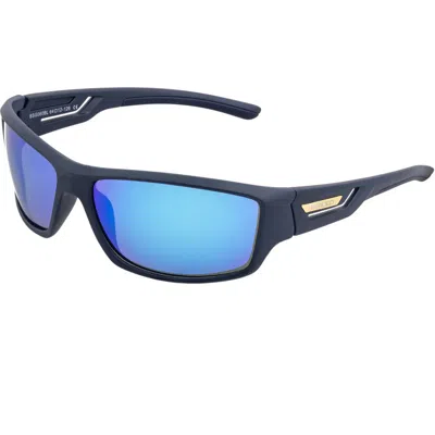 Breed Aquarius Polarized Sunglasses In Navy/blue